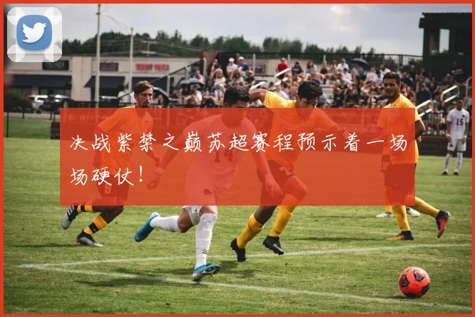 决战紫禁之巅苏超赛程预示着一场场硬仗！