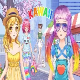 Anime Kawaii Dress Up